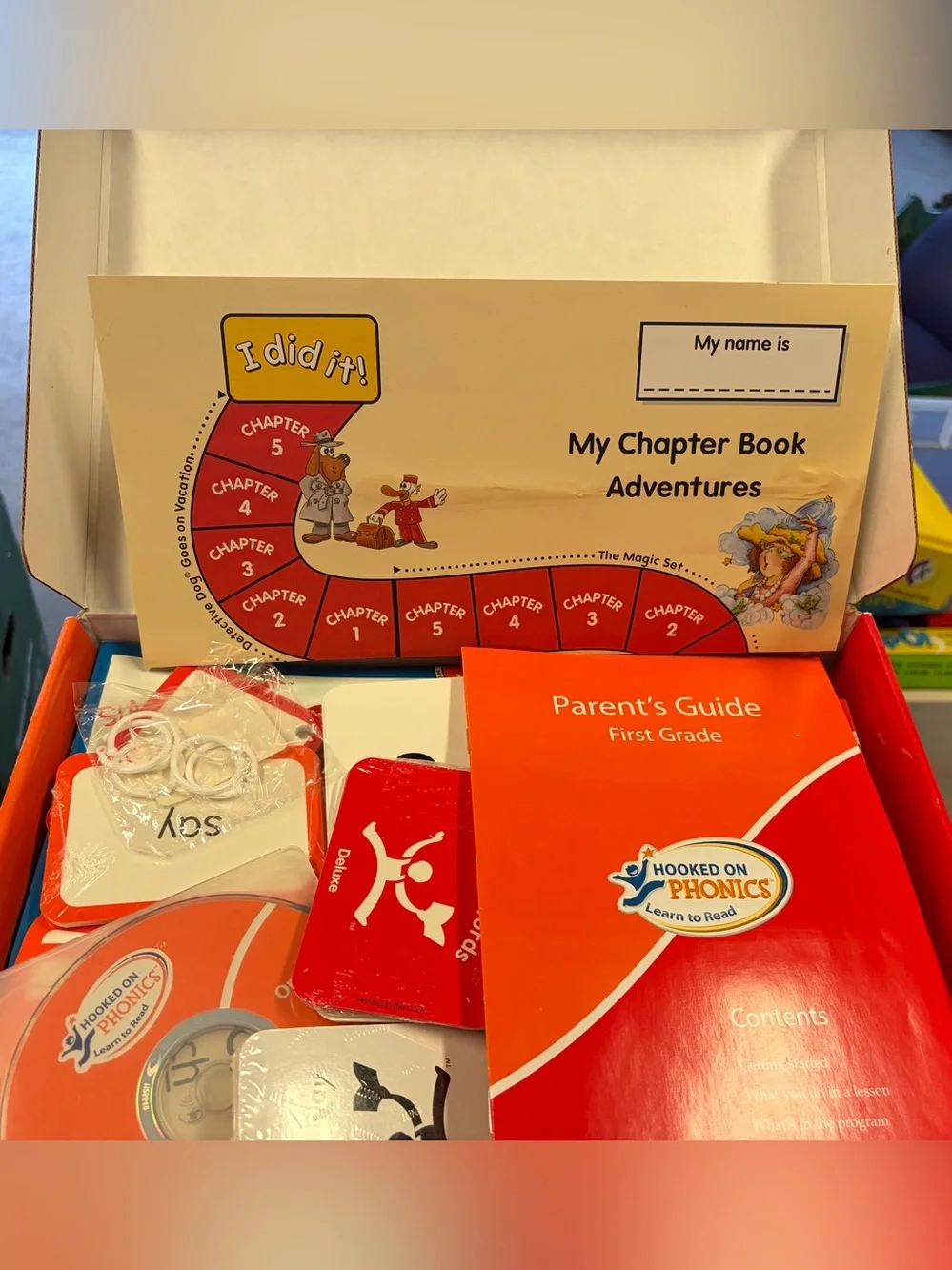 Hooked on Phonics Learn to Read First Grade System